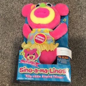Sing-a-ma-Lings musical toy NWT Sunny